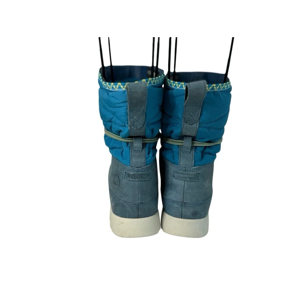 The North Face Black Boots Blue ThermoBall Lace‎ Up Waterproof Women's Size 7